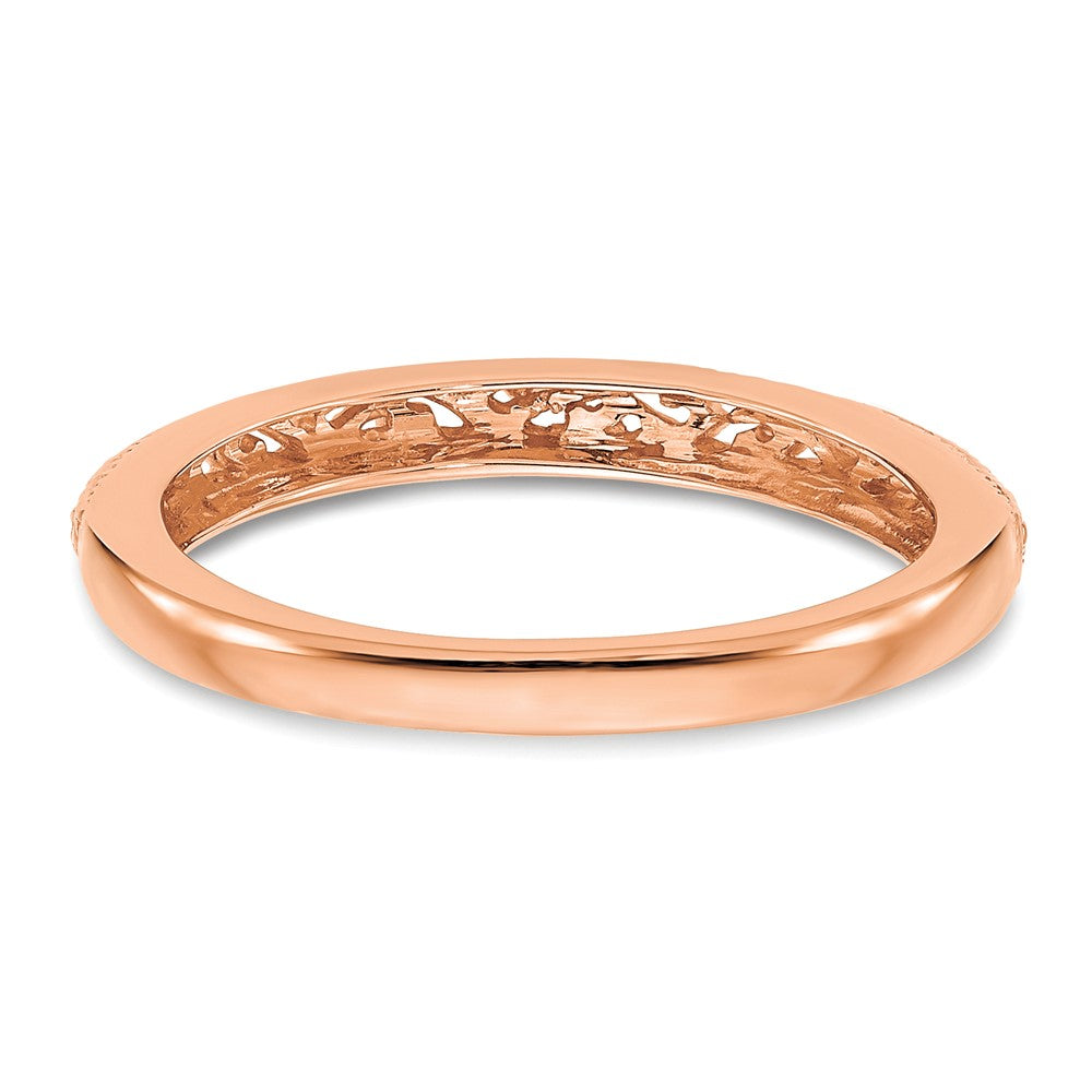 14K Roségold-Ring