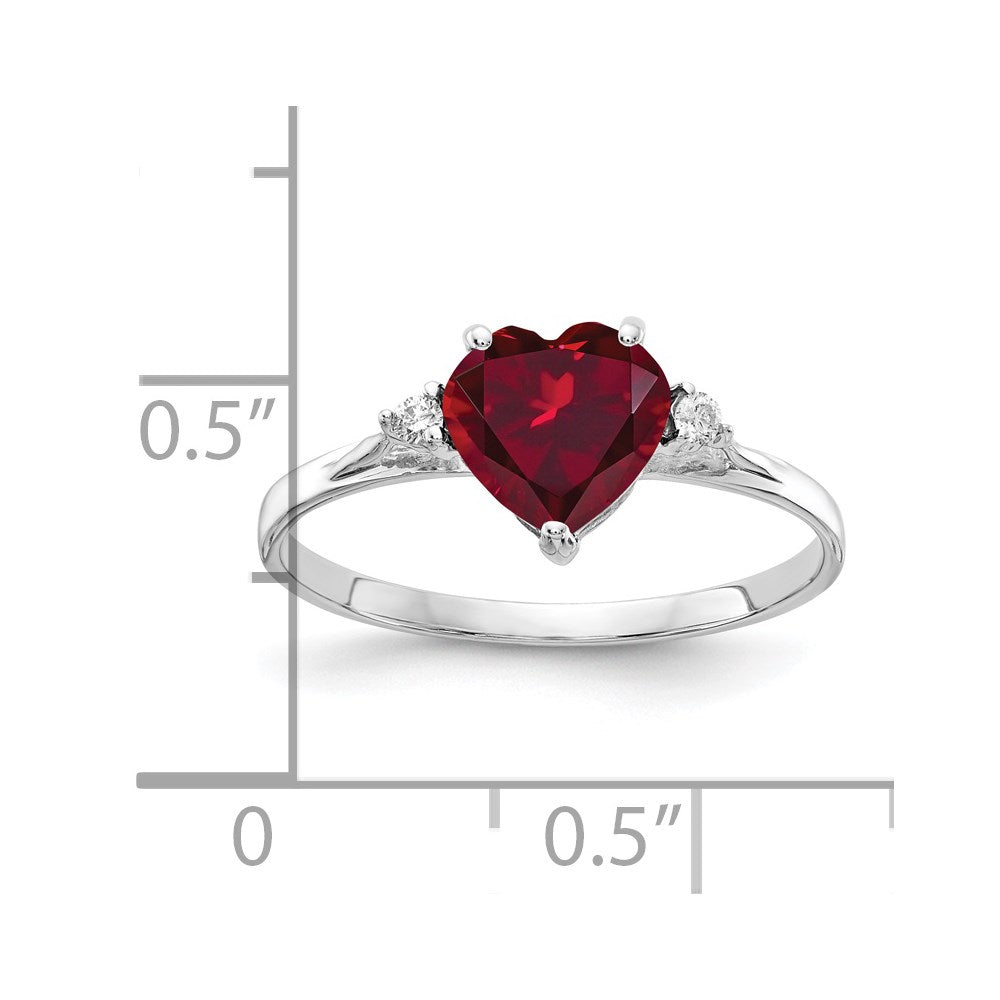 14K Weißgold Ring mit natürlichen Diamanten, VS