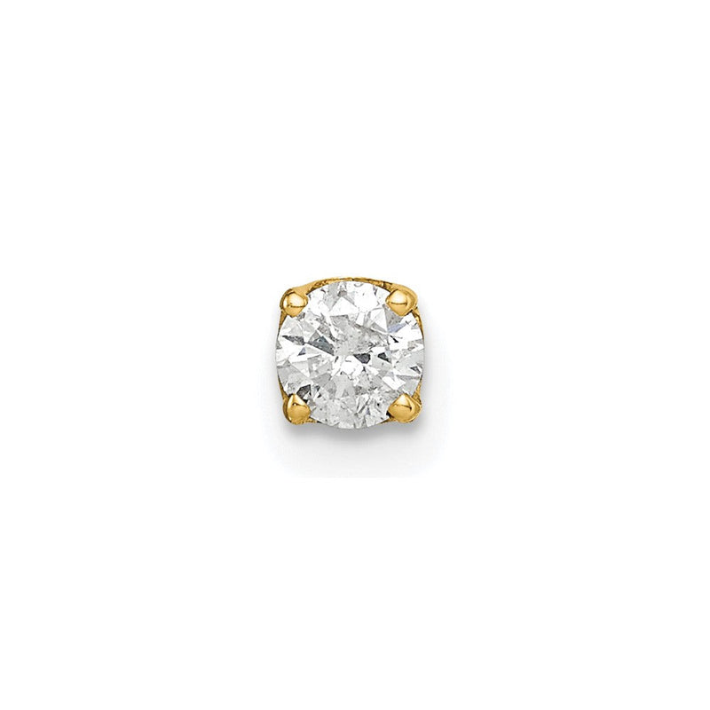 14K Diamant-Ohrstecker (Einzelstück)