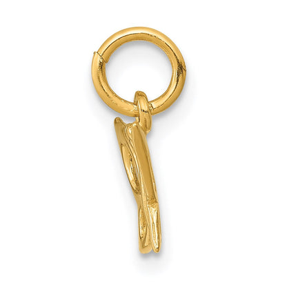 14K Gelbgold 14K Schmetterling Charm