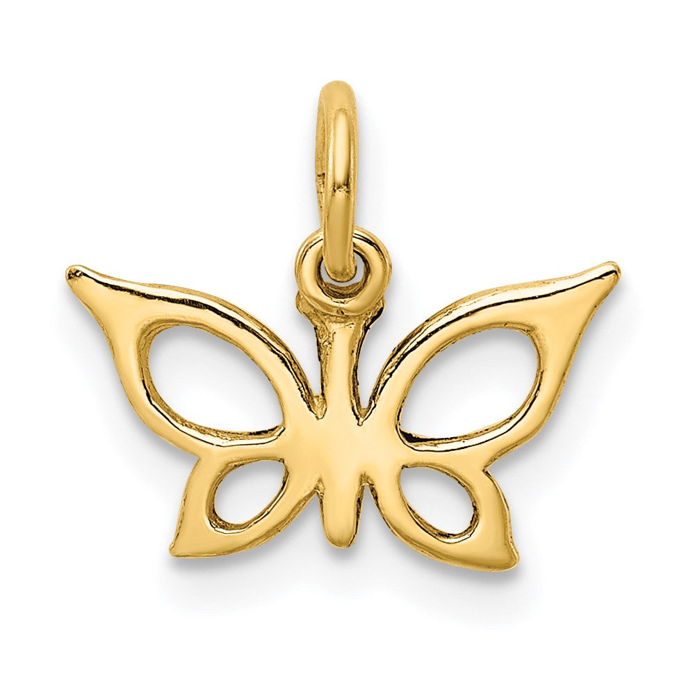 14K Gelbgold 14K Schmetterling Charm