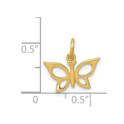 14K Gelbgold 14K Schmetterling Charm