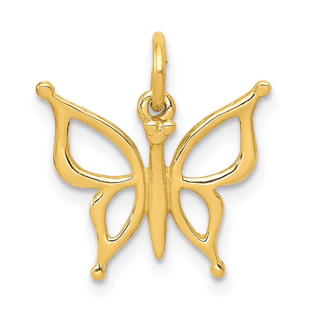 14K Gelbgold 14K Schmetterling Charm