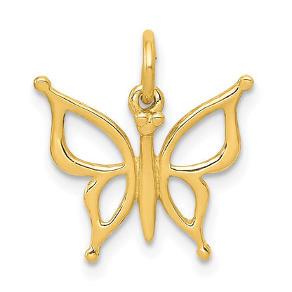 14K Gelbgold 14K Schmetterling Charm