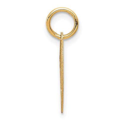 14K Gelbgold 14K #1 Granddaughter Charm