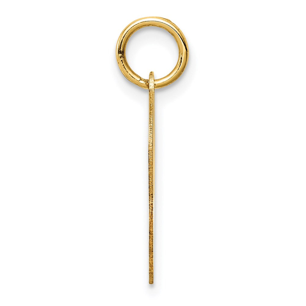 14K Gelbgold 14K auf Abschluss Day Charm