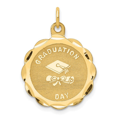14K Gelbgold Charm „GRADUATIONSTAG“