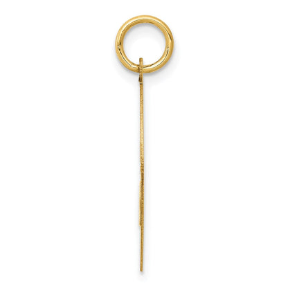 14K Gelbgold Yorkshire-Terrier-Scheibencharm