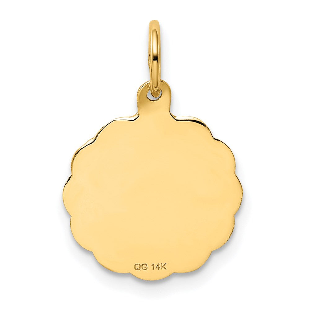 14K Gelbgold 14K Hochzeit Bells Charm