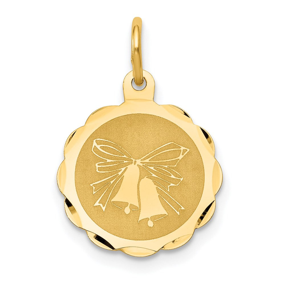 14K Gelbgold 14K Hochzeit Bells Charm