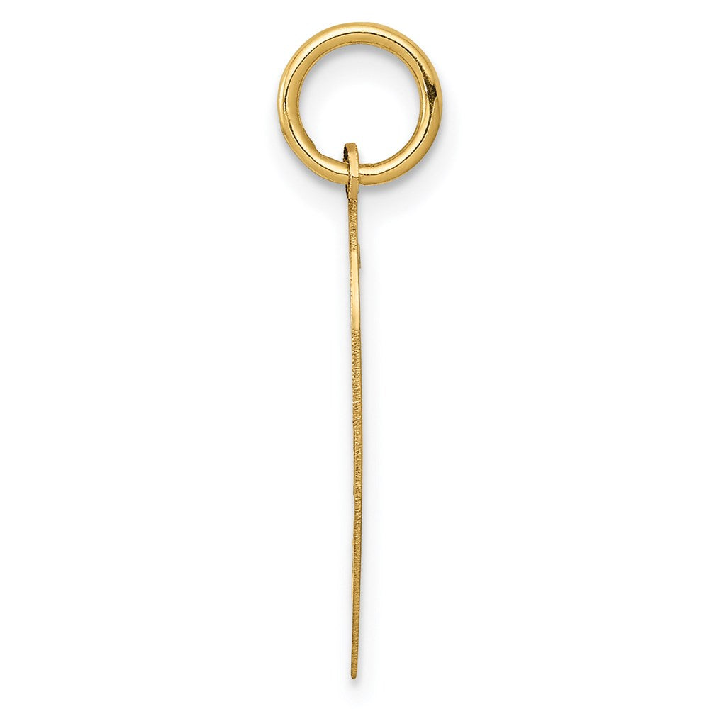 14K Gelbgold 14K Break-apart I Liebe You Charm