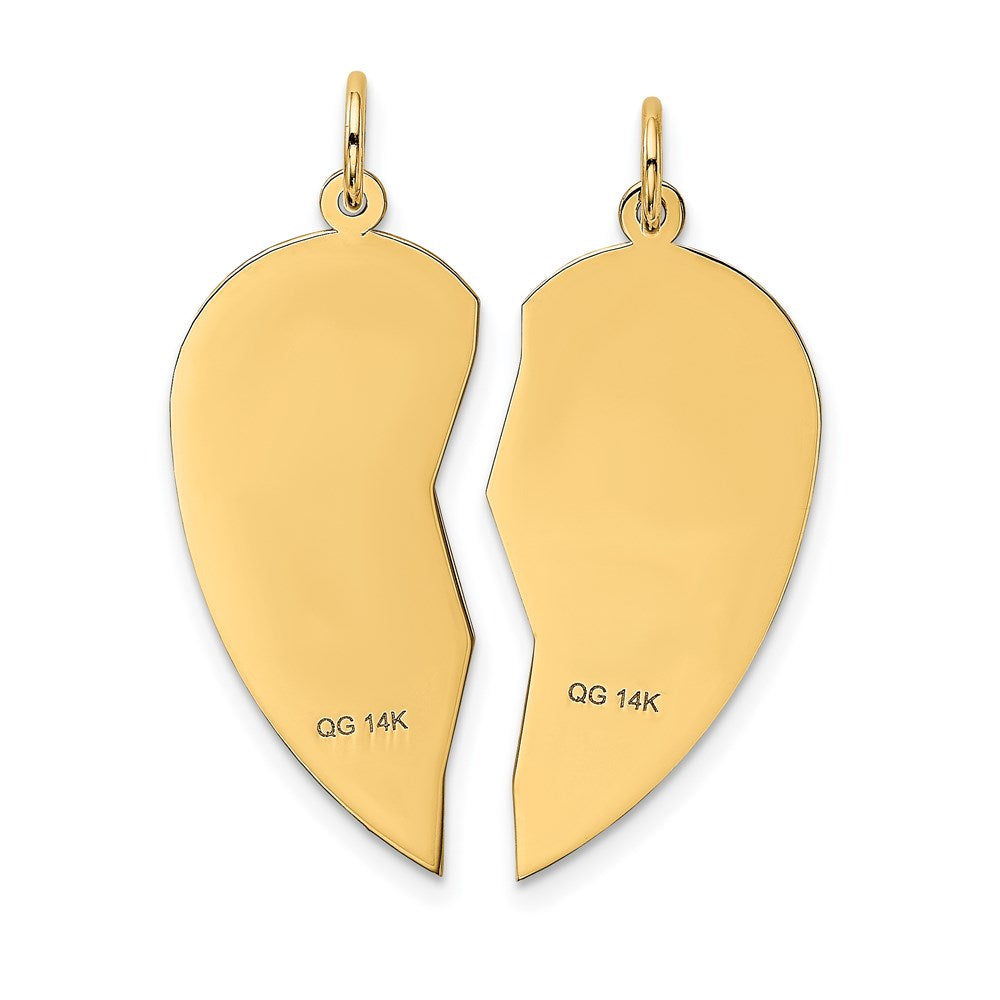 14K Gelbgold zerlegbarer „ICH LIEBE DICH“ Charm