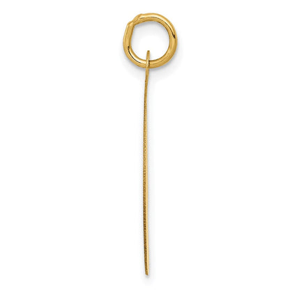 14K Gelbgold Charm „Ein Datum zum Erinnern“