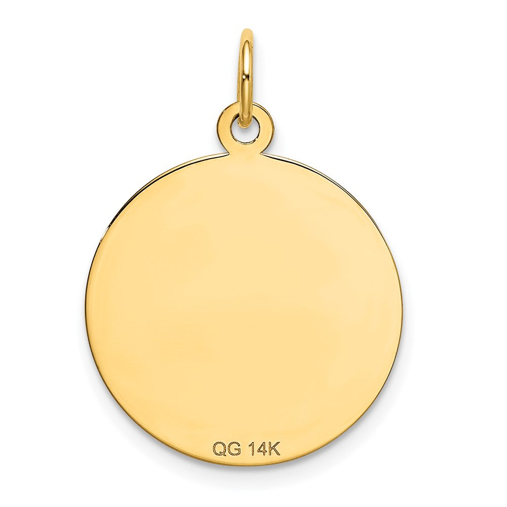14K Gelbgold Charm „HAPPY ANNIVERSARY“
