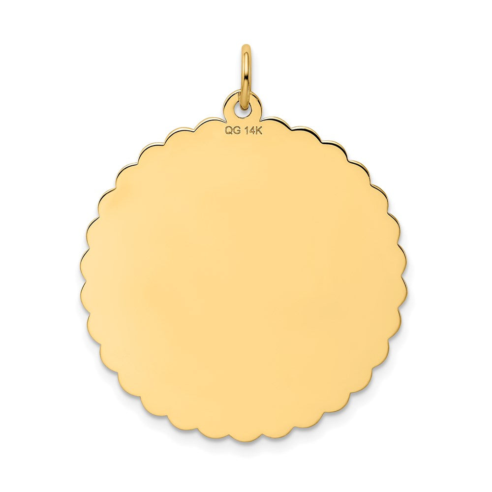 14K Gelbgold Charm "50. Jubiläum