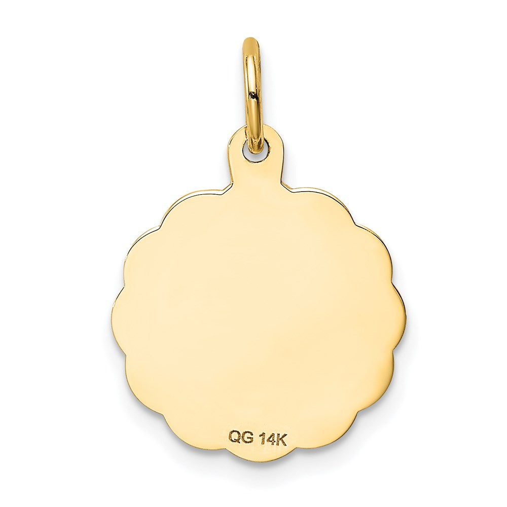 14K Gelbgold 14K Special Tochter Charm