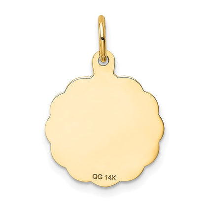14K Gelbgold 14K Special Tochter Charm