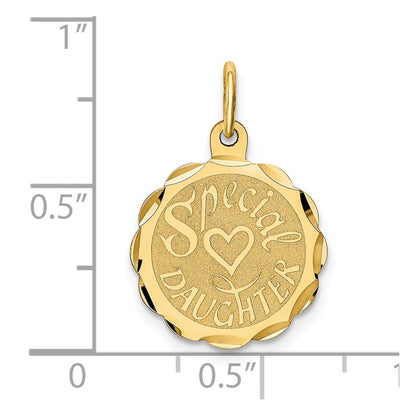 14K Gelbgold 14K Special Tochter Charm