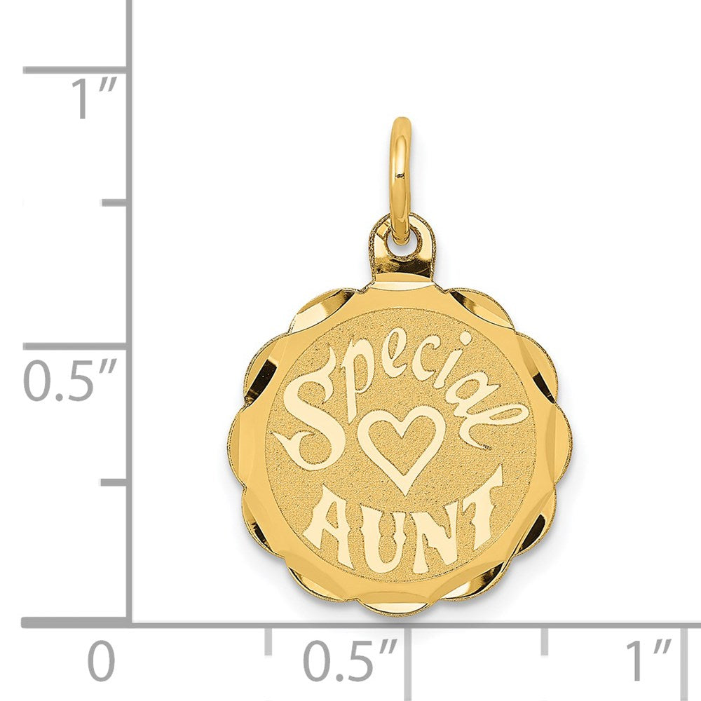 14K Gelbgold 14K Special Tante Charm