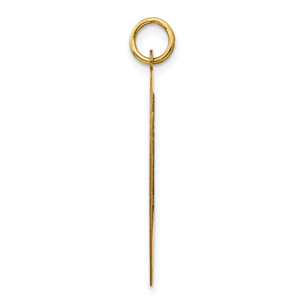 14 Karat Gelbgold Mizpah-Charm, 2-teilig