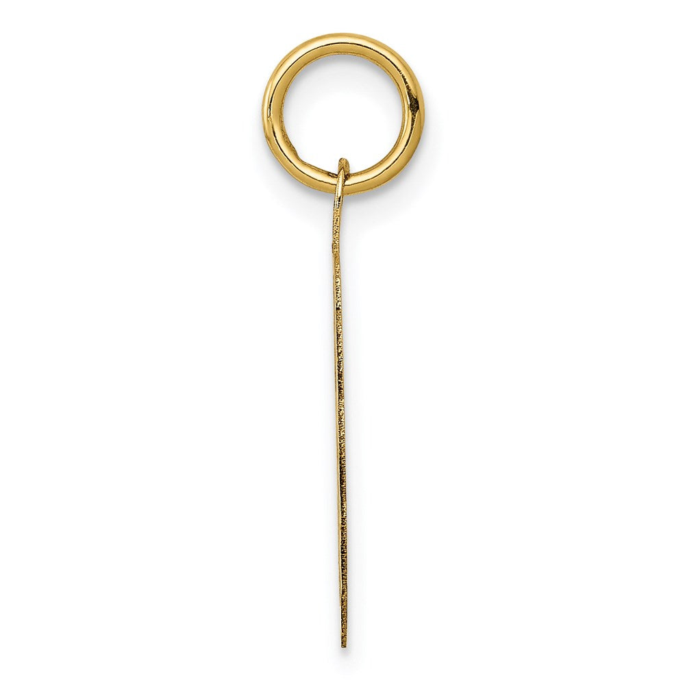 14K Gelbgold 14K #1 Godfather Charm