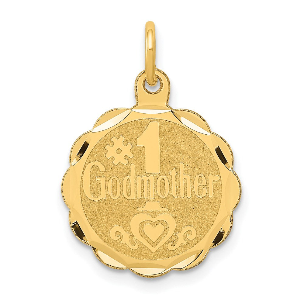 14K Gelbgold 14K #1 Patin Charm