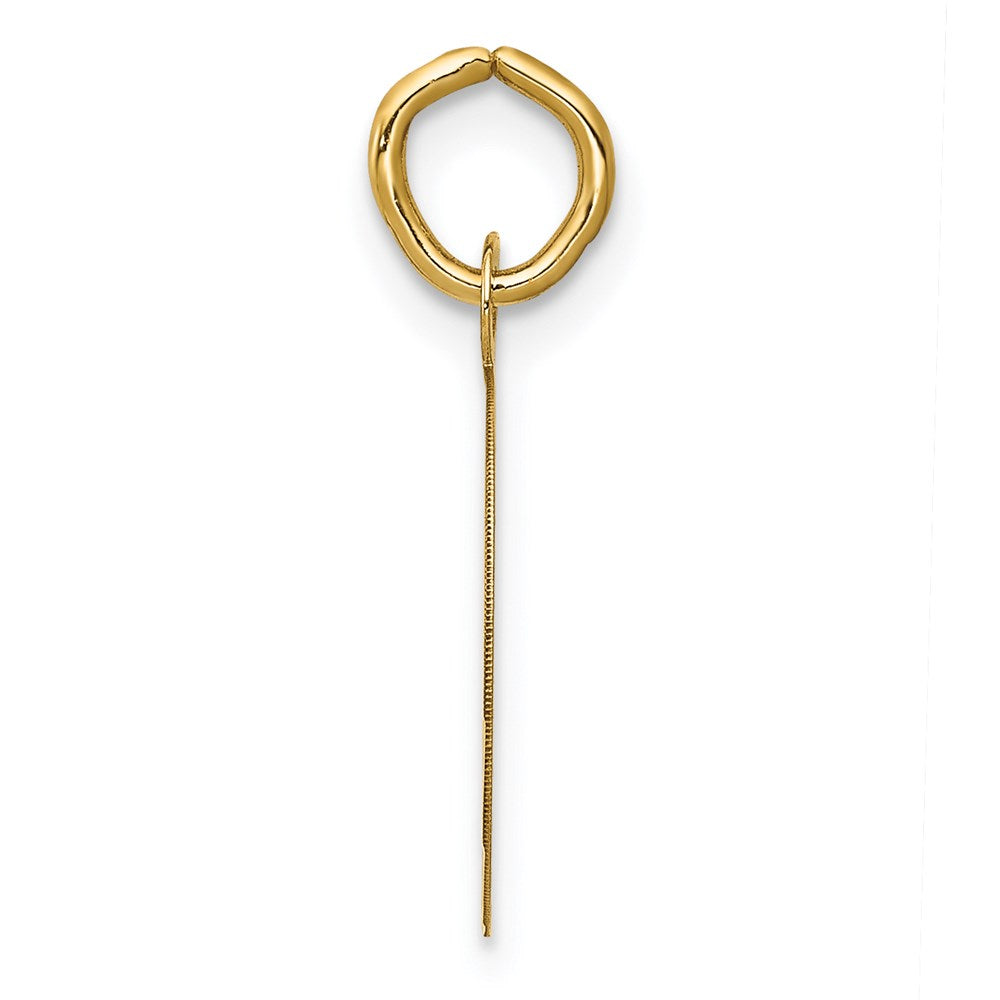 14K Gelbgold 14K Abschluss Day Cap Charm