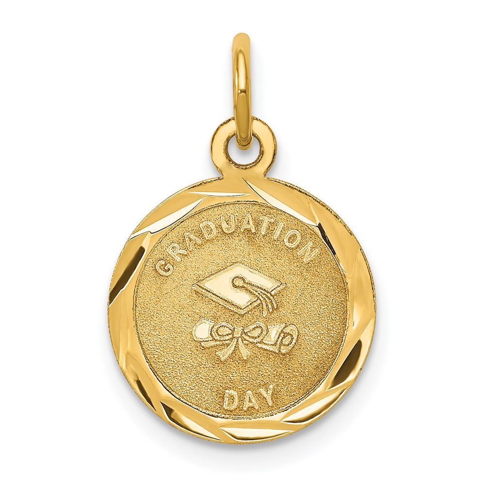 14K Gelbgold 14K Abschluss Day Charm