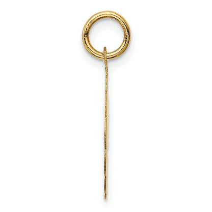 14K Gelbgold 14K Abschluss Day Charm