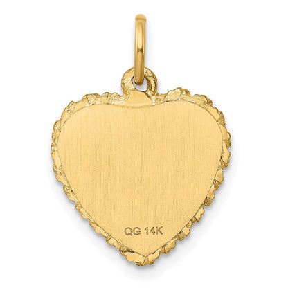 14K Gelbgold Doktorhut-Charm