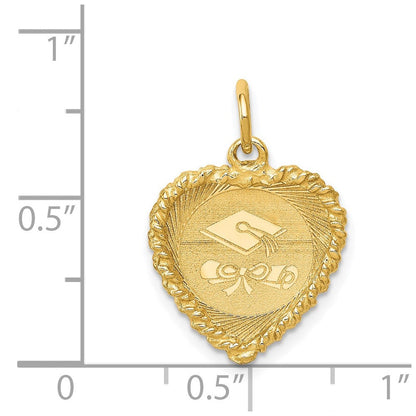14K Gelbgold Doktorhut-Charm