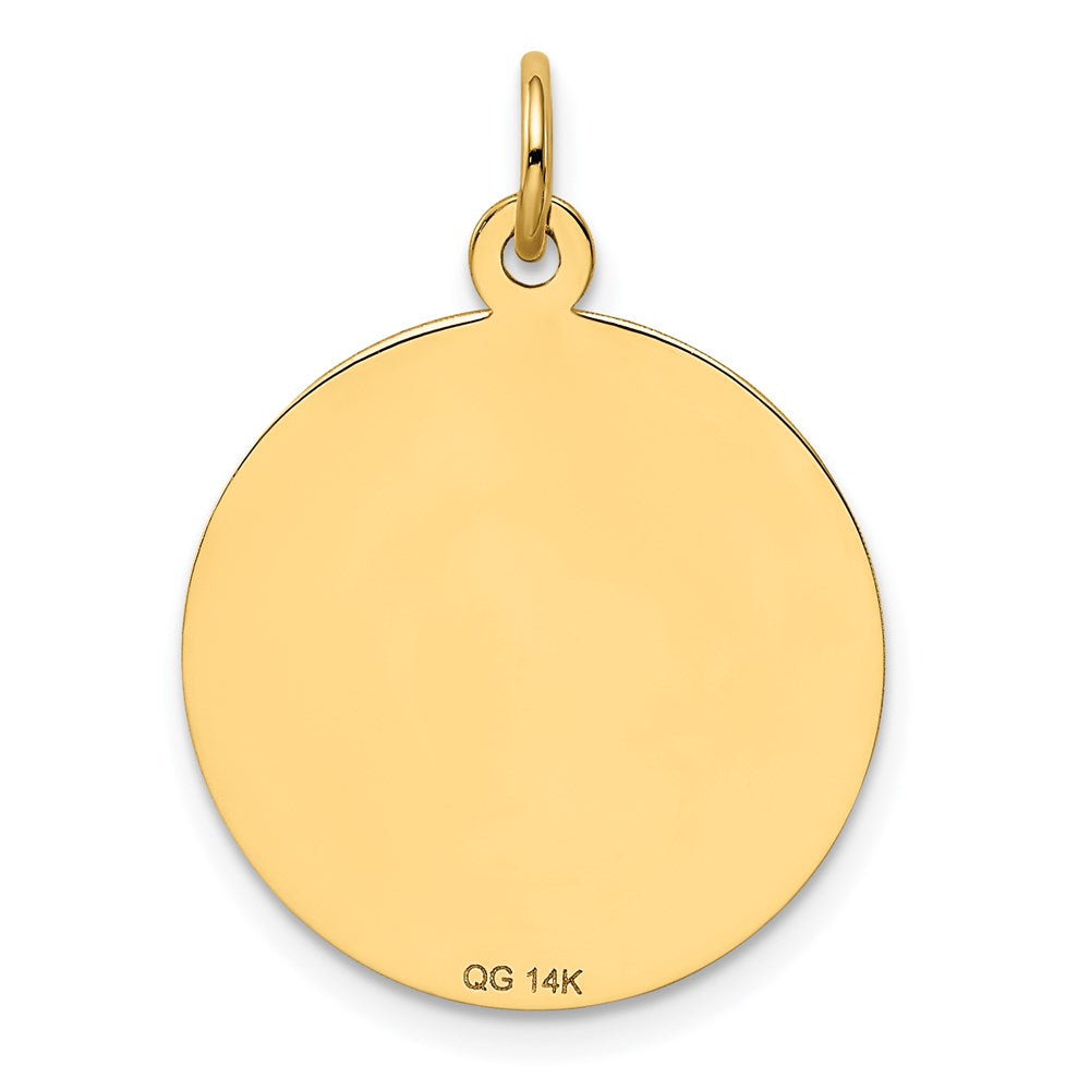 14K Gelbgold Charm „HAPPY GRADUATION DAY“