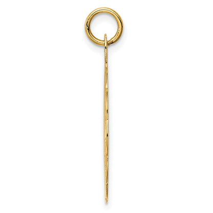 14K Gelbgold Charm „ZUM ABSCHLUSSTAG" mit Diplom