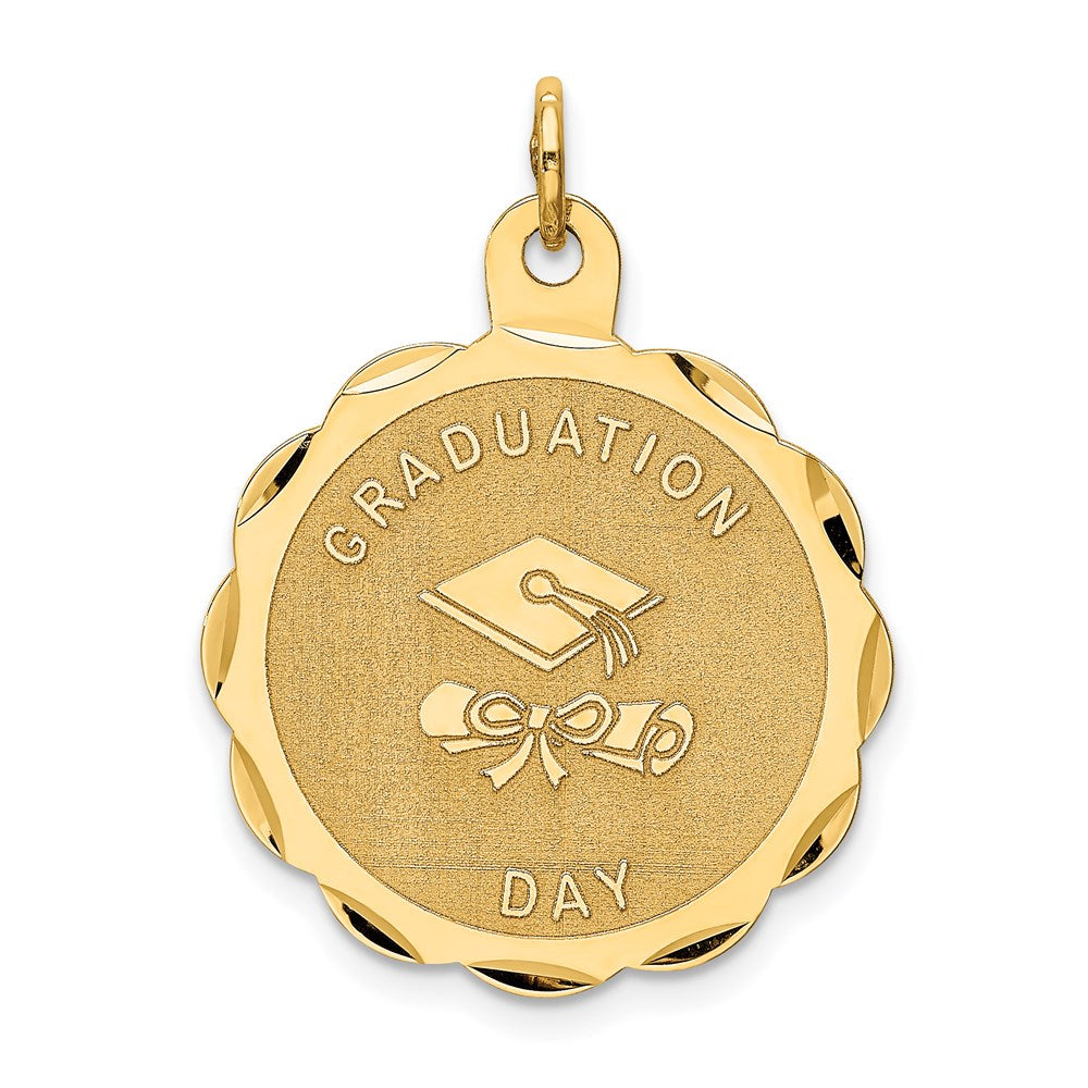 14K Gelbgold Charm „Graduation Day“ mit Diplom