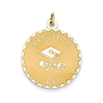 14K Gelbgold Abschlusstag-Charm mit Diplom