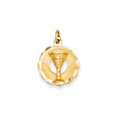 14K Gelbgold Erstkommunion-Charm