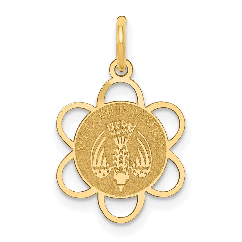 14K Gelbgold 14K My Firmung Charm