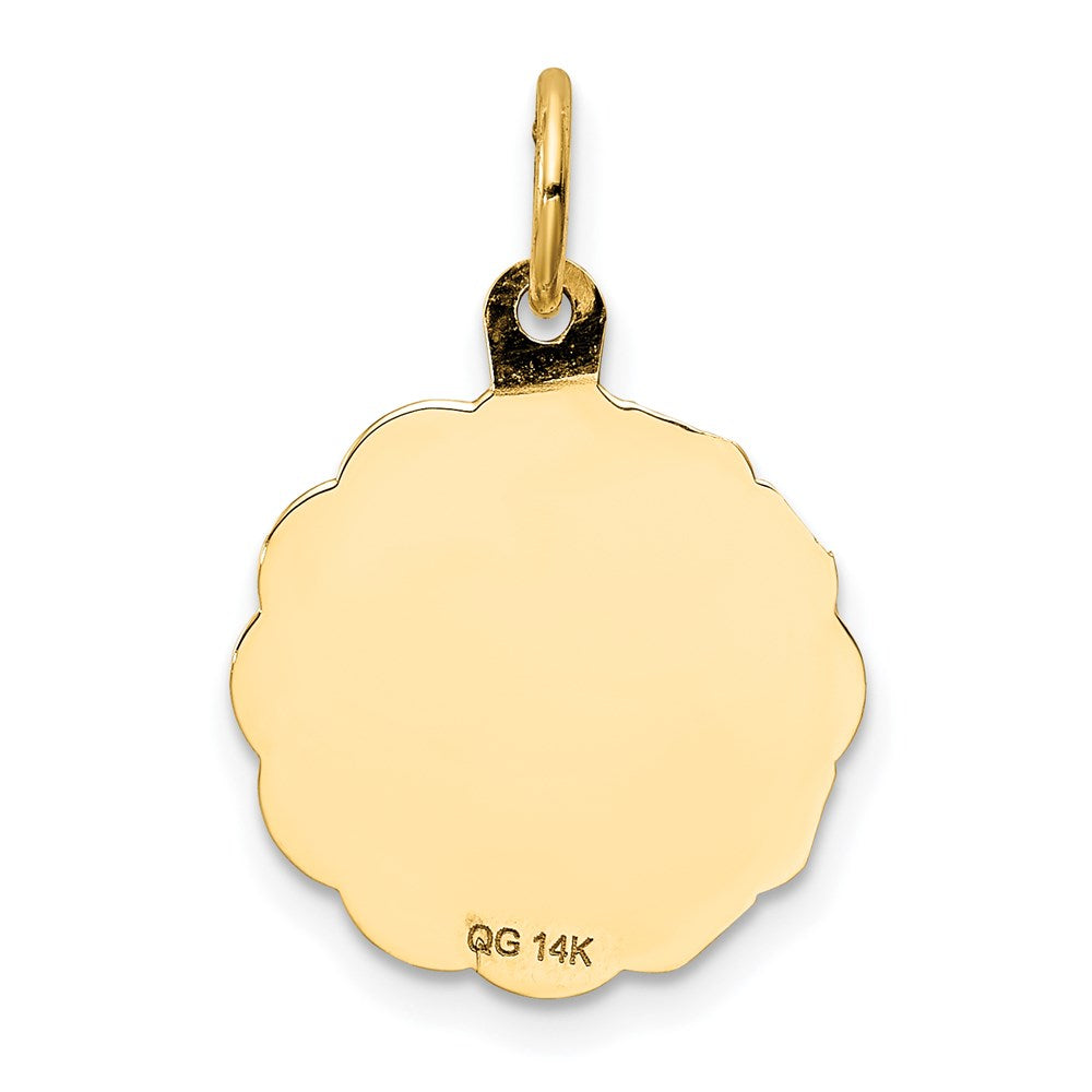 14K Gelbgold 14K My Firmung Charm