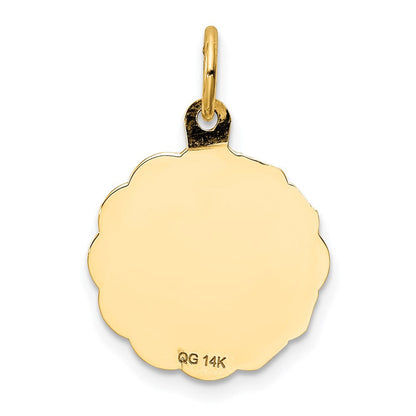 14K Gelbgold 14K My Firmung Charm