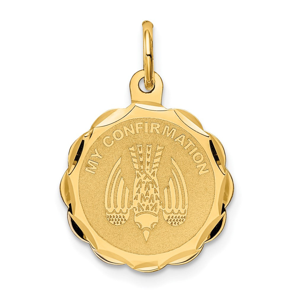 14K Gelbgold 14K My Firmung Charm