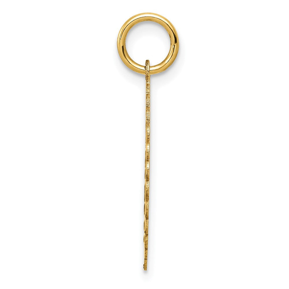 14K Gelbgold "SWEET 16" Scheiben-Charm