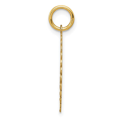 14K Gelbgold "SWEET 16" Scheiben-Charm