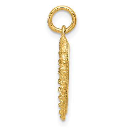 14K Gelbgold SWEET-Sixteen-Herz-Charm