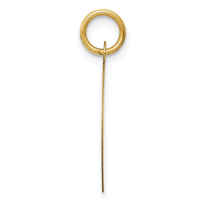 14K Gelbgold 14K Happy Geburtstag Charm
