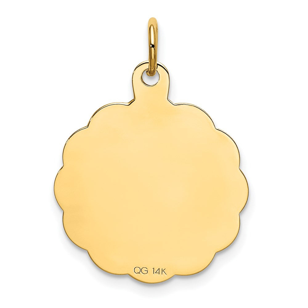 14K Gelbgold "HAPPY BIRTHDAY" Charm