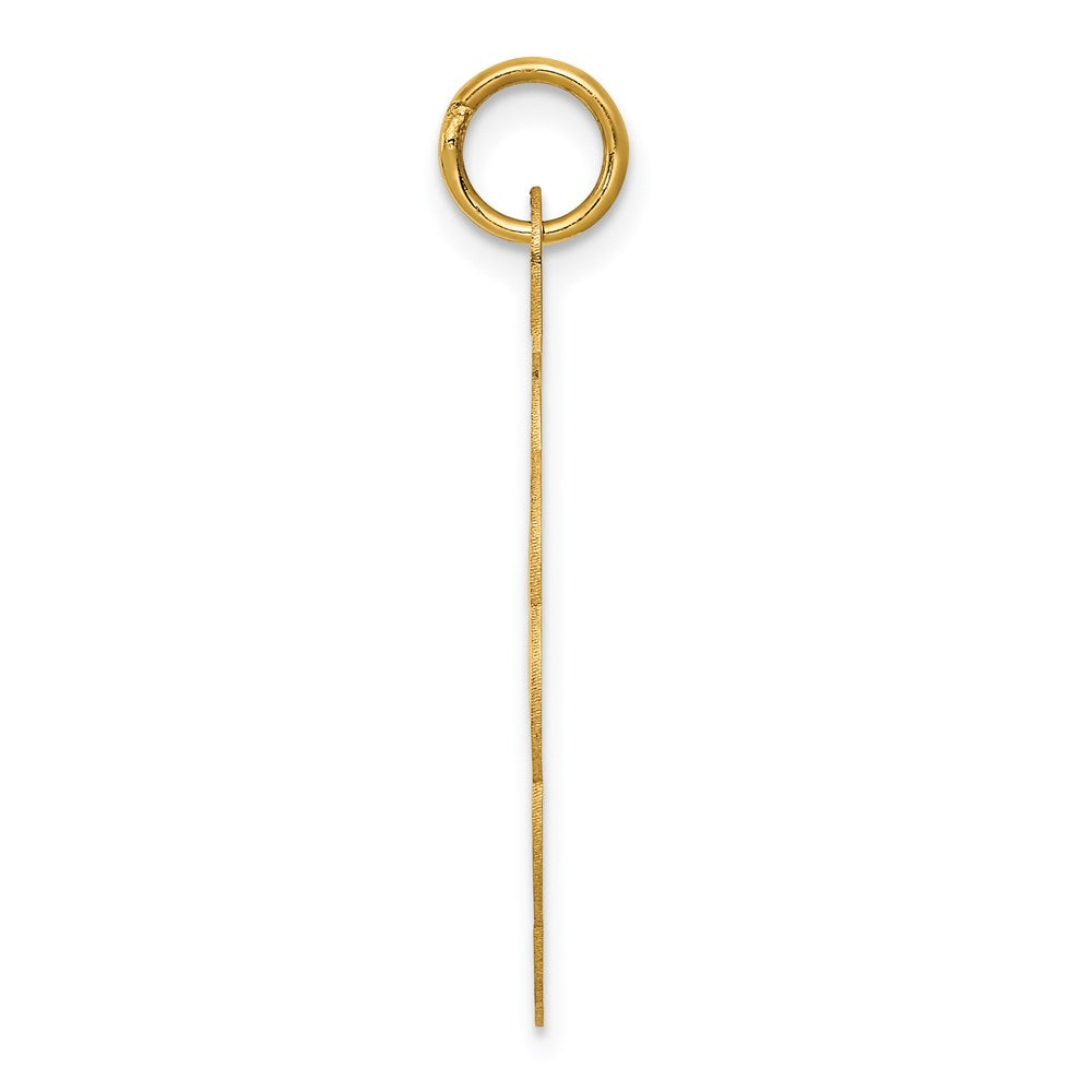 14K Gelbgold HAPPY BIRTHDAY Scheiben-Anhänger