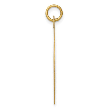 14 Karat Gelbgold Charm „ALLES GUTE ZUM GEBURTSTAG“