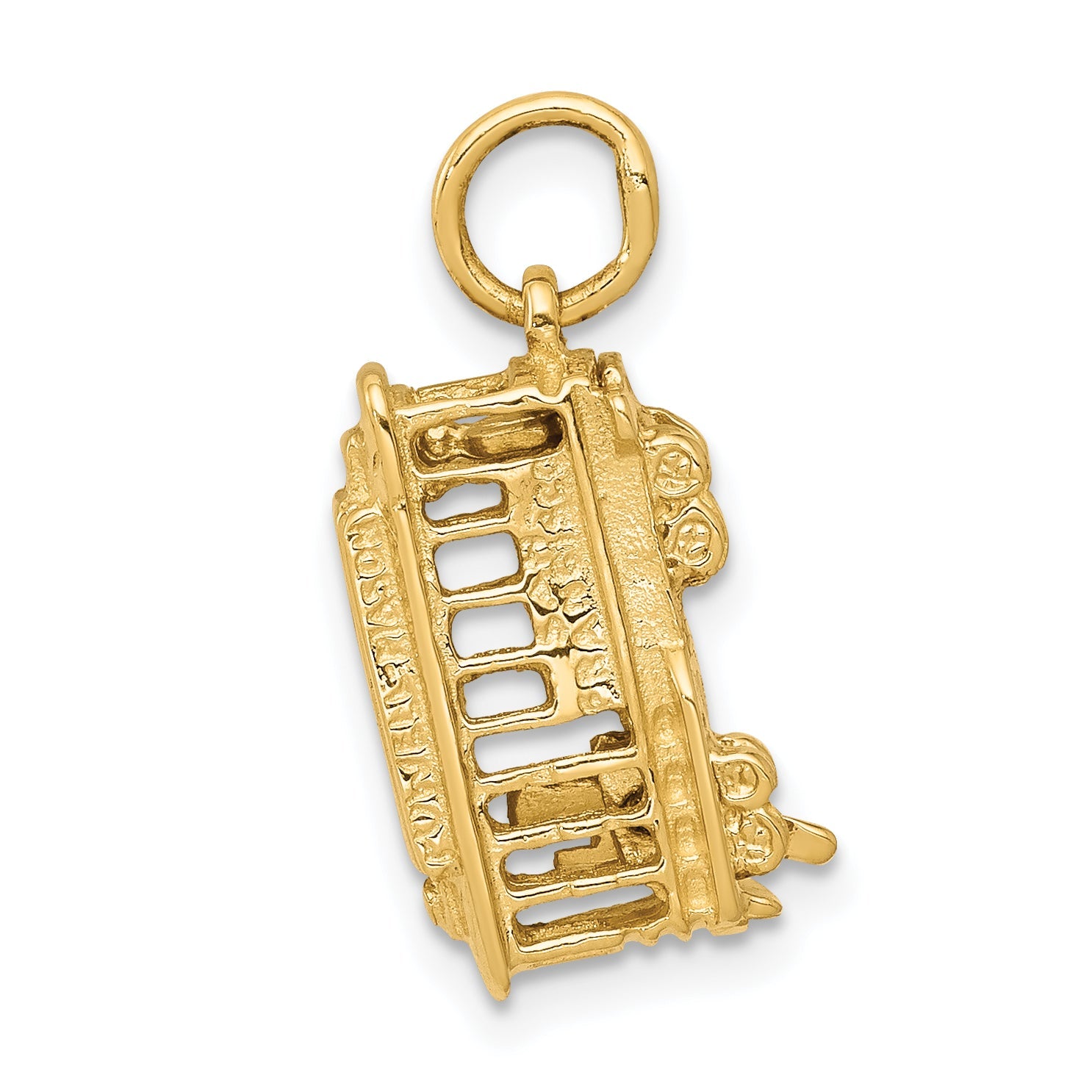 14K Gelbgold 14K Trolley Charm
