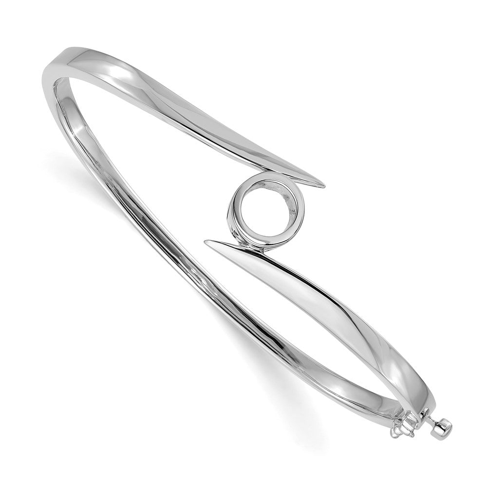 14K Weißgold 1 Ct. Im Labor Gezüchtet Diamant Vs/si+ G+ Armreif Armband
