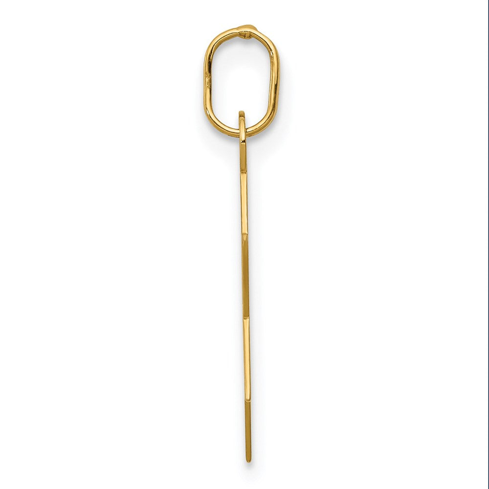 14K Gelbgold 14K Stern Of David Anhänger